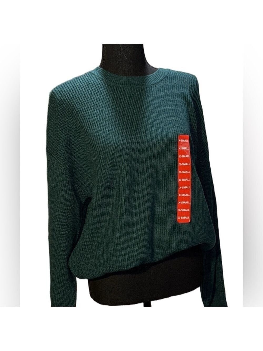 Express Crew Neck Sweater Large Teal